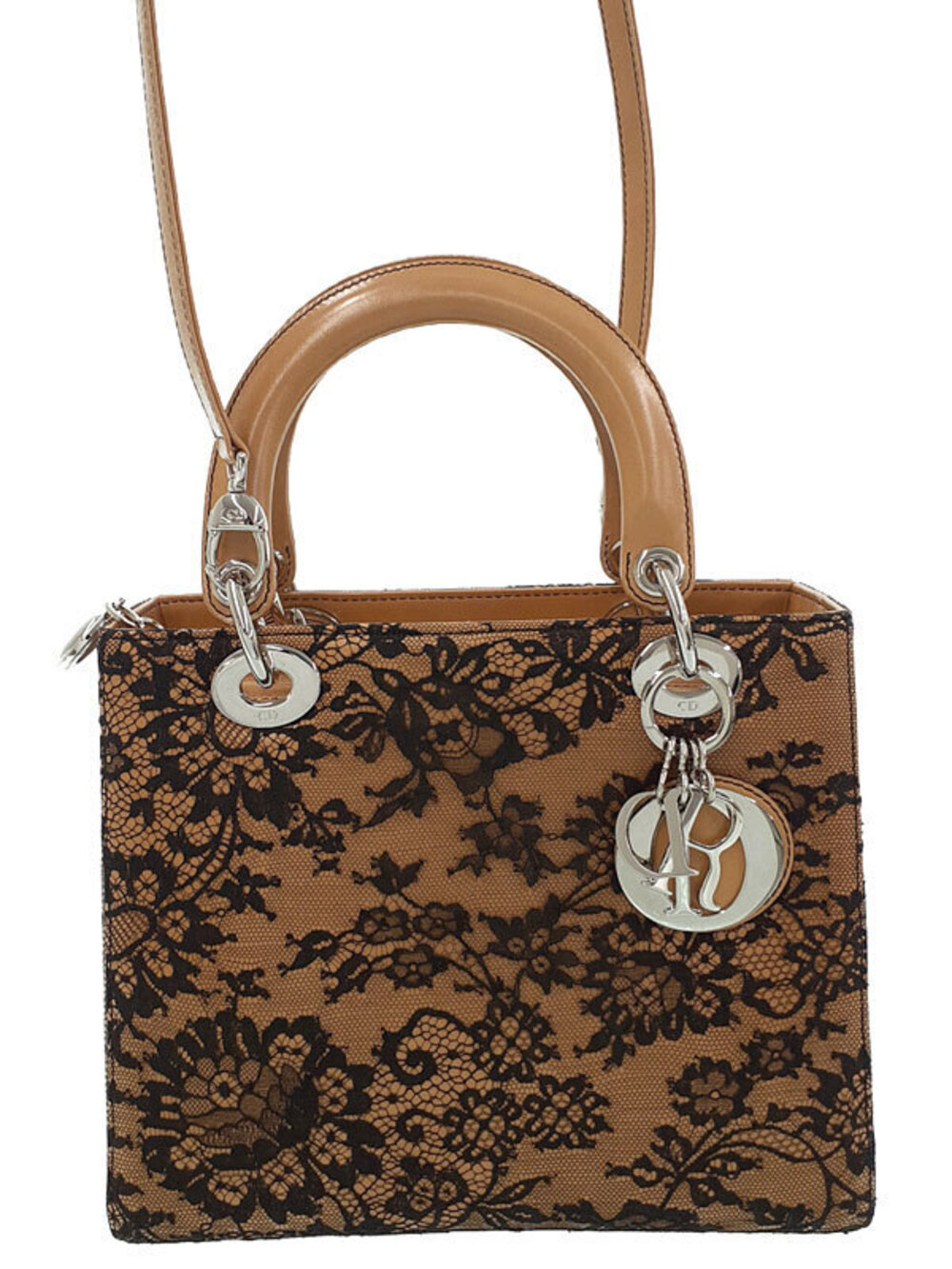 Christian Dior Cannage Quilted Lady Dior 2way bag